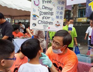 Free dental screenings for children